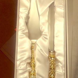 Wedding Cake Knife & Server Set